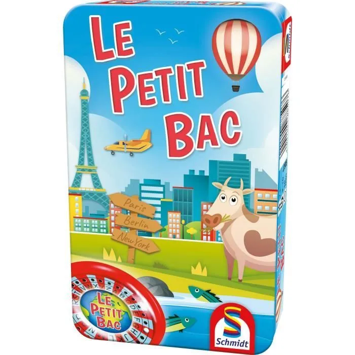 Le petit bac - Jeux de Société - SCHMIDT SPIELE - Défiez vos amis dans ce jeu de réflexion classique et amusant !-0