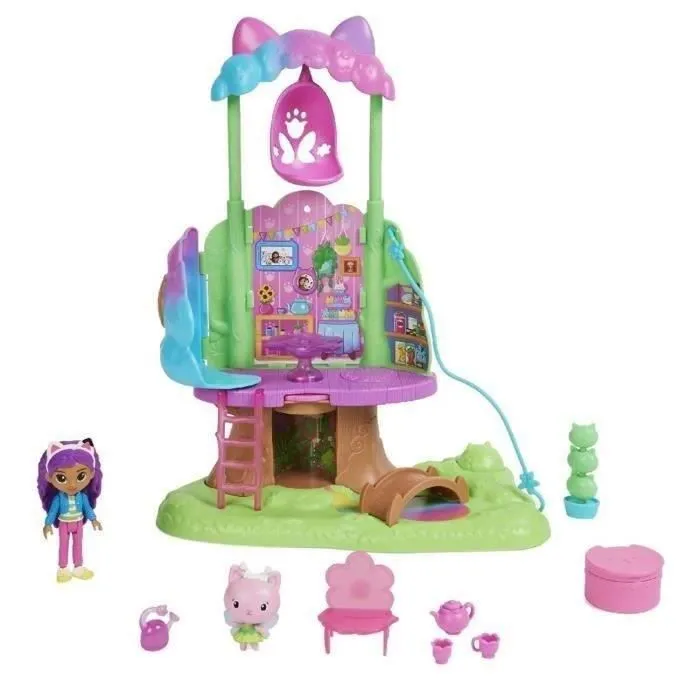 Cabane interactive Fée Minette - Gabby et la Maison Magique - Playset Deluxe-0