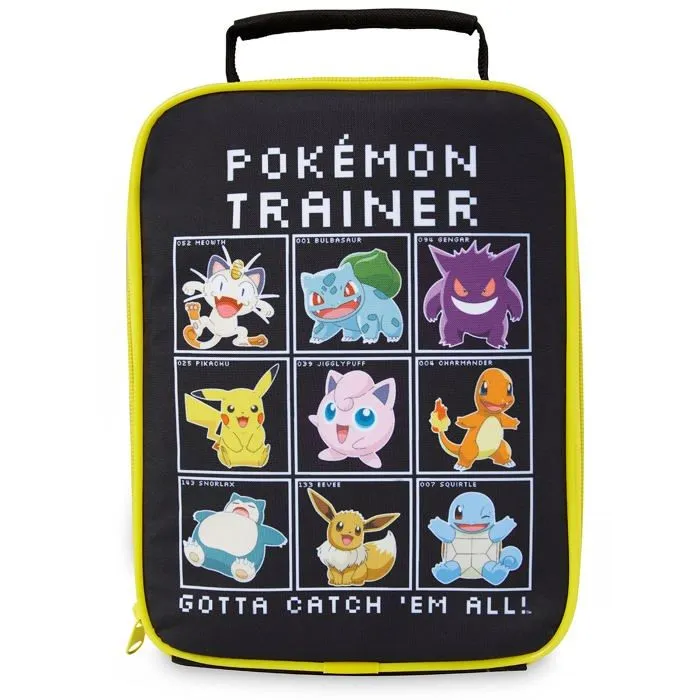 Lunch box - boite a repas Pokemon Sac Isotherme Repas Enfant - Lunch Box Enfant Dejeuner Gouter Pique Nique (Multi)-0