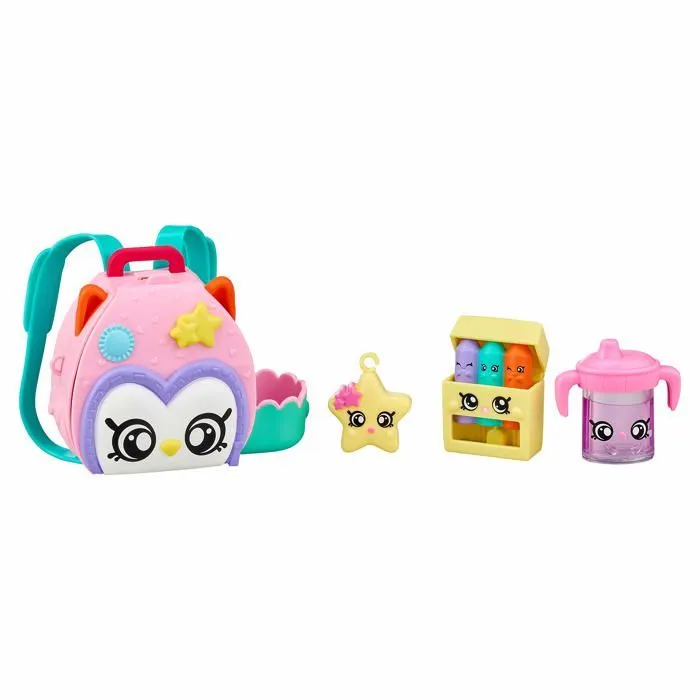 Vetement - accessoire poupee Kindi kids - 50032 - Sac a Dos Chouette Petkin, , Multicolore-1