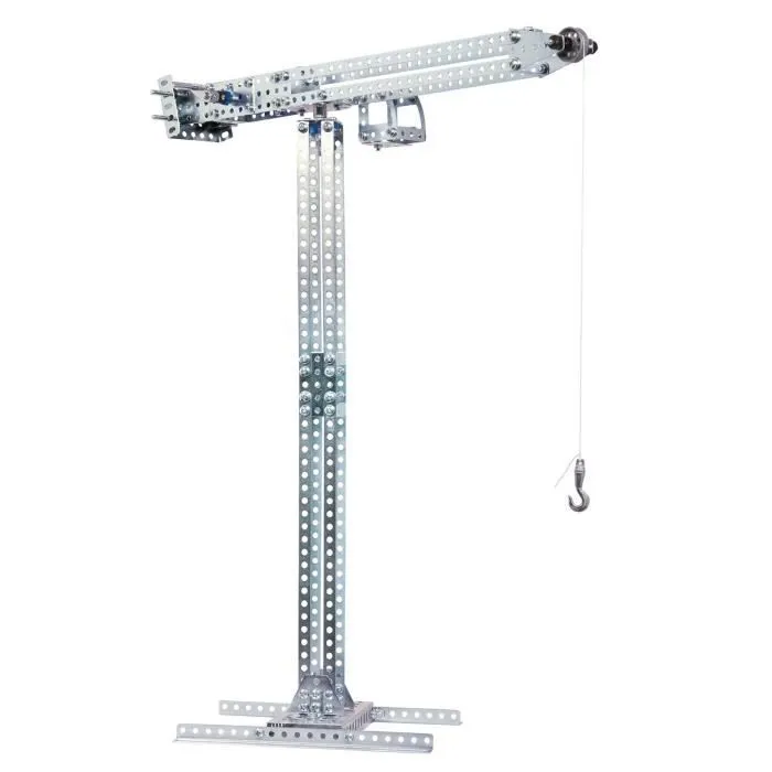 Jeu de construction grue acier argent 522-pièce - EITECH-2