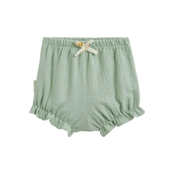 Lot de 2 bloomers bébé - Capucine - Ecru - 100% coton - Gaze de coton - Label OEKO-TEX-1