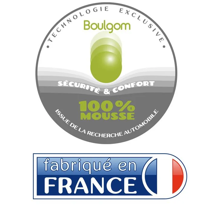 BOULGOM Rehausseur R129 i-size compatible BOOSTCONFORT2 Black-2