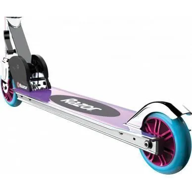 Trottinette - Razor - A Holographic Edition Spéciale - Bleu/Rose - Aluminium - 2 roues-2