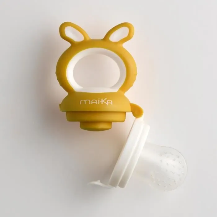 MAÏKA Tétine d’alimentation Ocre - à partir de 6 mois-2