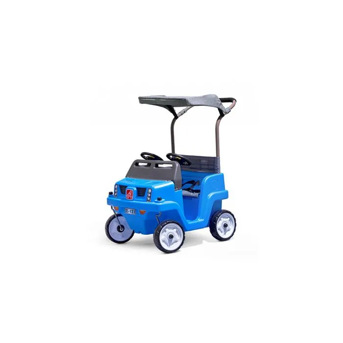 Porteur enfant - STEP2 - Side-By-Side Push Around SUV - Bleu - 4 roues - Mixte-0