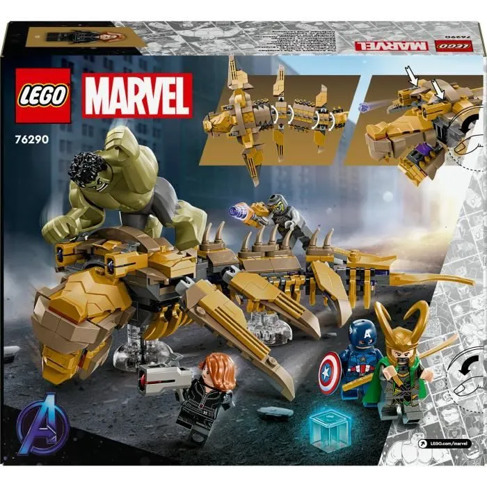 LEGO® Marvel 76290 Les Avengers Contre le Léviathan, Set avec minifigurines de super-héros-5
