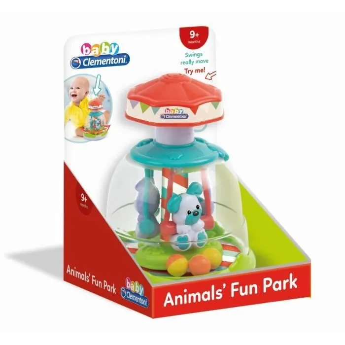 Manège à billes des animaux - Baby Clementoni - Mixte - Beige - A partir de 6 mois-1
