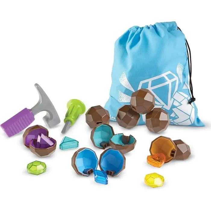 Learning Resources Rock n Gem Roches et Pierres précieuses Surprises, - LER2875-0