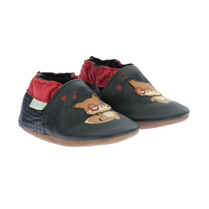 ROBEEZ Chaussons Foxy Dance Marine-1