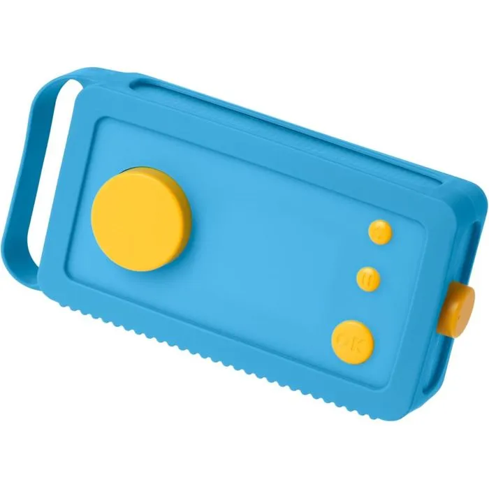 Coque de protection - Lunii - Odile Bleue - Silicone résistant - Lavable - Poignée intégrée-2