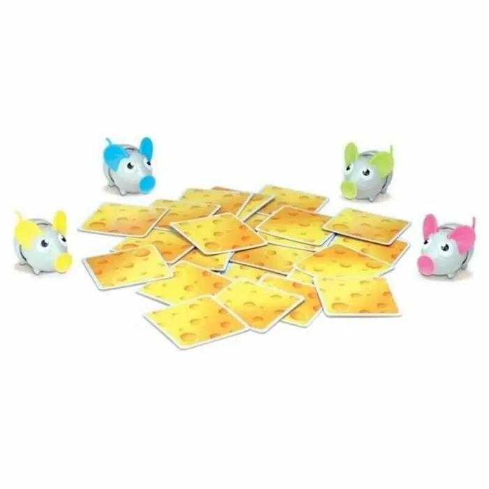 Jeu de carte - EDUCA - PIC & POUIC SOURIS - Multicolore - 2 joueurs ou plus - 3 ans-1