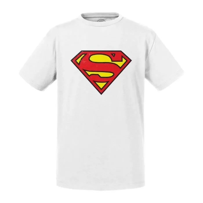 T-shirt Enfant - FABULOUS - Superman - 50% coton 50% polyester - Manches courtes - Lavable à 60°-0