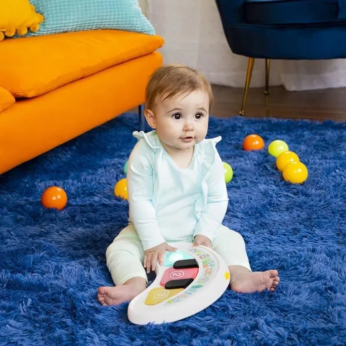 BRIGHT STARTS Trotteur et centre d'activités 2 en 1 - Animaux de la Jungle, Musique et Lumières, Jouets interactifs-4