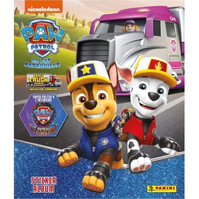 Album pour cartes à collectionner - PANINI - La Pat Patrouille le film - Mixte - Enfant - A partir de 3 ans-3