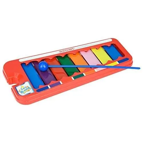 Xylophone BONTEMPI 55A 0833A - Notes colorées - Baguettes fournies - Sons réalistes-0