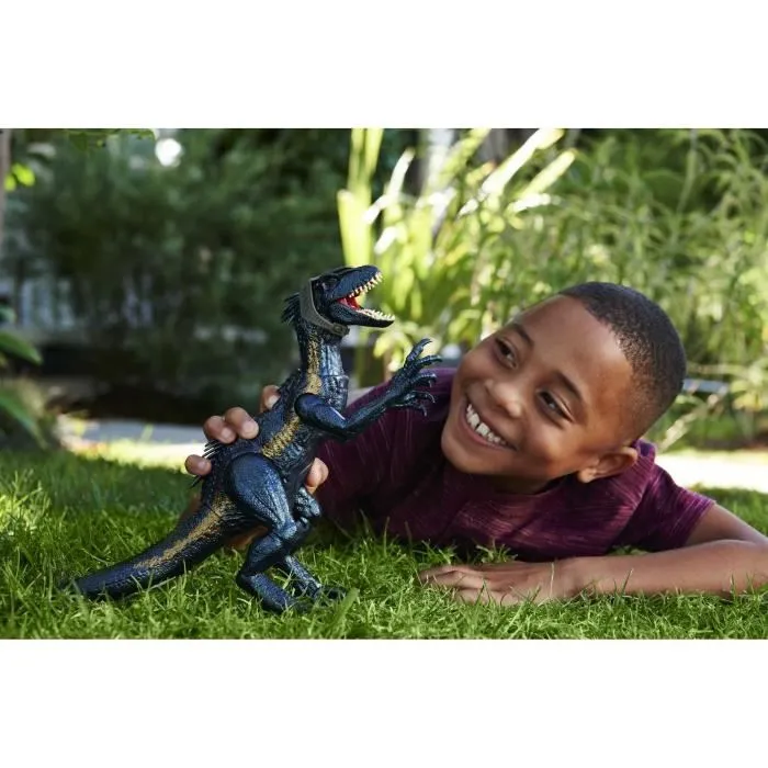 Figurine Indoraptor Attaque Supreme - Jurassic World - Effets sonores et lumineux - 4 Ans Et +-3