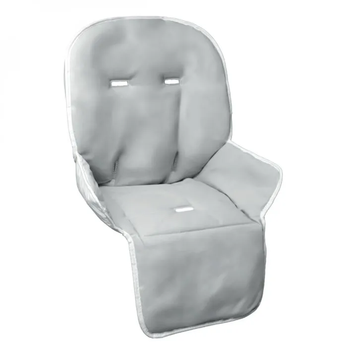 Housse d'assise pour chaise haute bébé enfant gamme Ptit - Perle - Monsieur Bébé-0