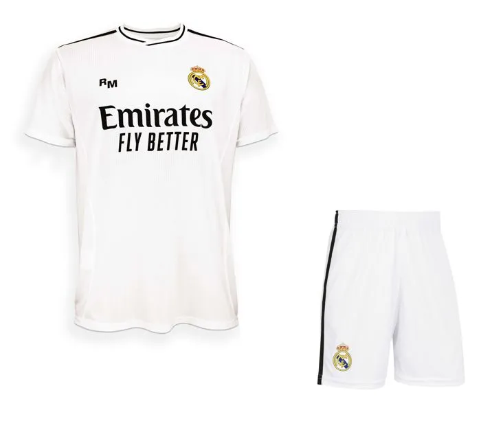 Ensemble football Maillot short Real Kylian Mbappé -  Collection officielle  REAL MADRID-0