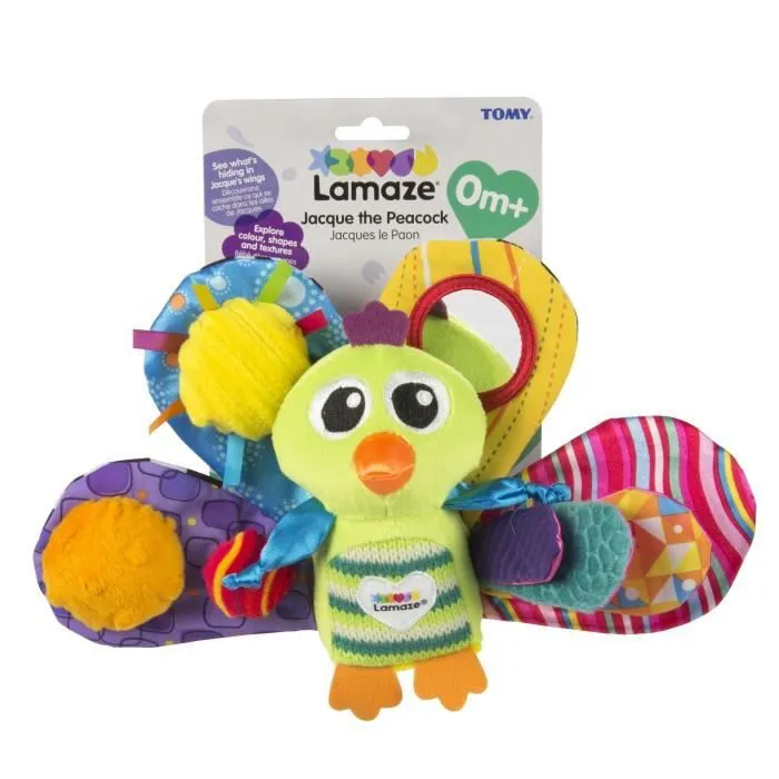 Lamaze Jouet pour bébé Jacque The Peacock-2