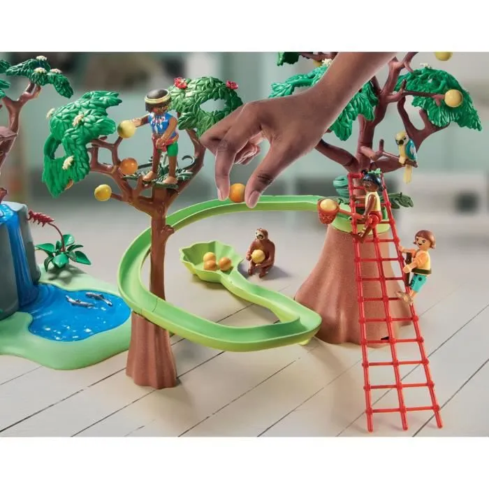 PLAYMOBIL - 71142 - Wiltopia - Aire de jeu tropicale de la jungle-3