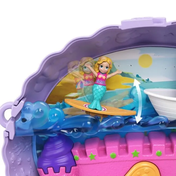 Polly Pocket - Sac Le Coquillage Enchanté - Mini-Poupée - 4 ans et +-1