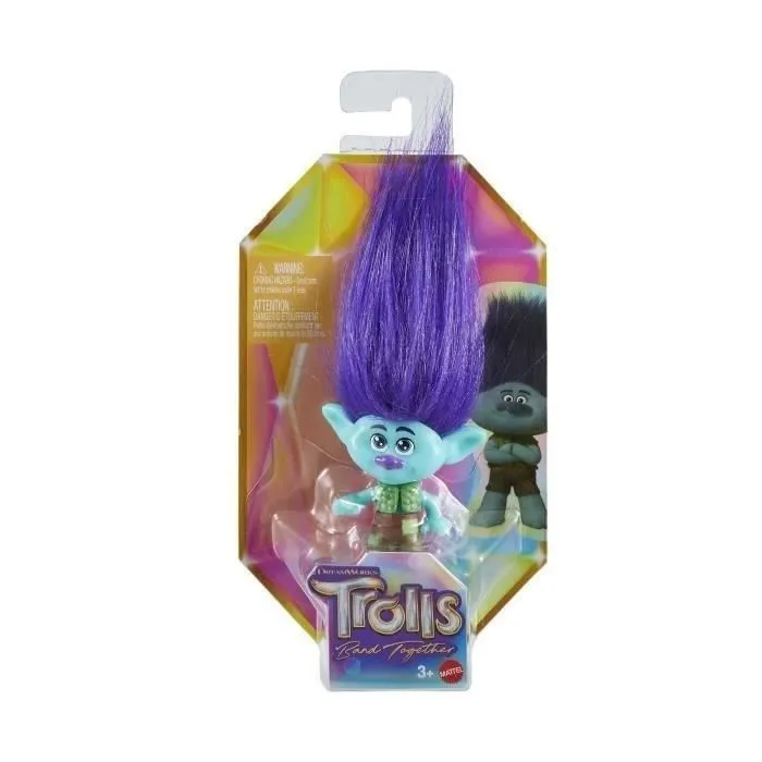 FIGURINE BRANCHE - MATTEL - HNF08 - POUPEE MANNEQUIN TROLLS-2