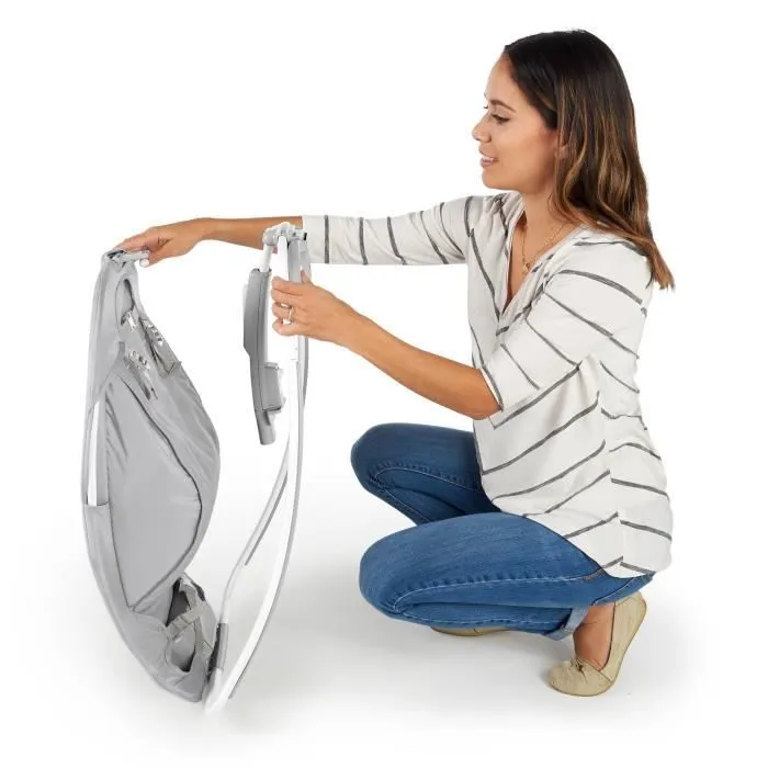 INGENUITY Transat bébé bascule évolutif pliable - Petit Mouton - Position fixe ou bascule, vibrations et sons, arche, jouets d'éveil-6