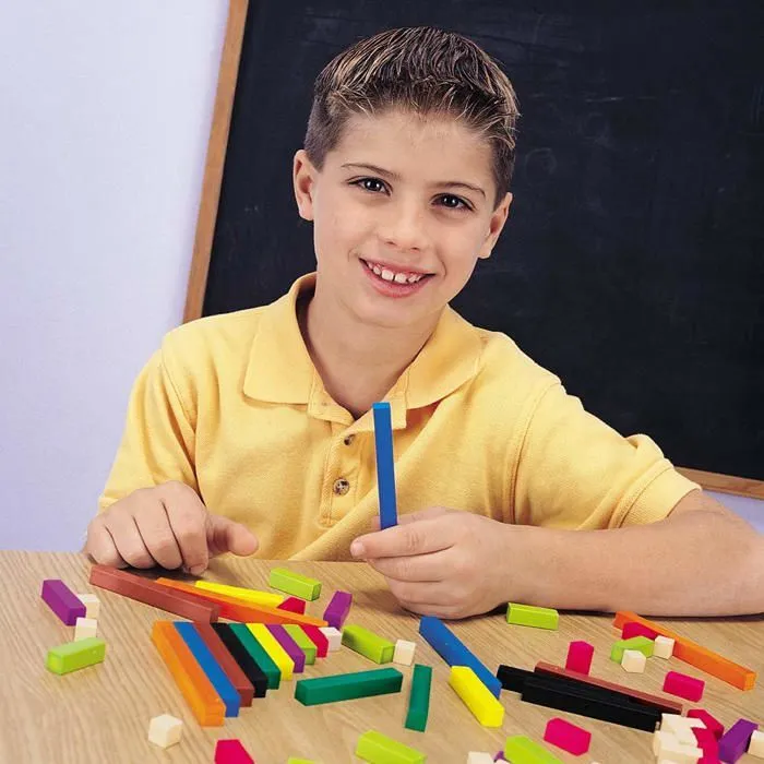 Jeu d'apprentissage Learning resources - LER7502 - Kit pour la classe de reglettes Cuisenaire en plastique-2