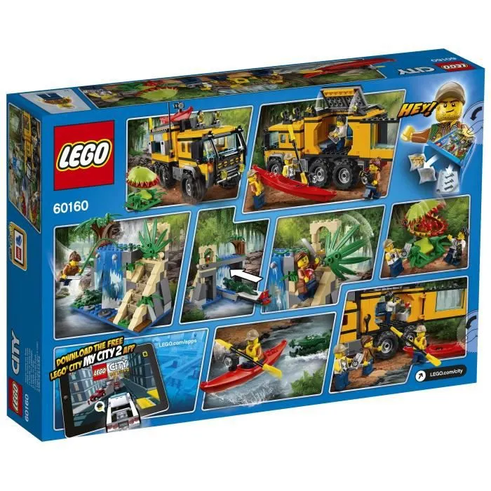 LEGO® City 60160 Le Laboratoire de la Jungle-2