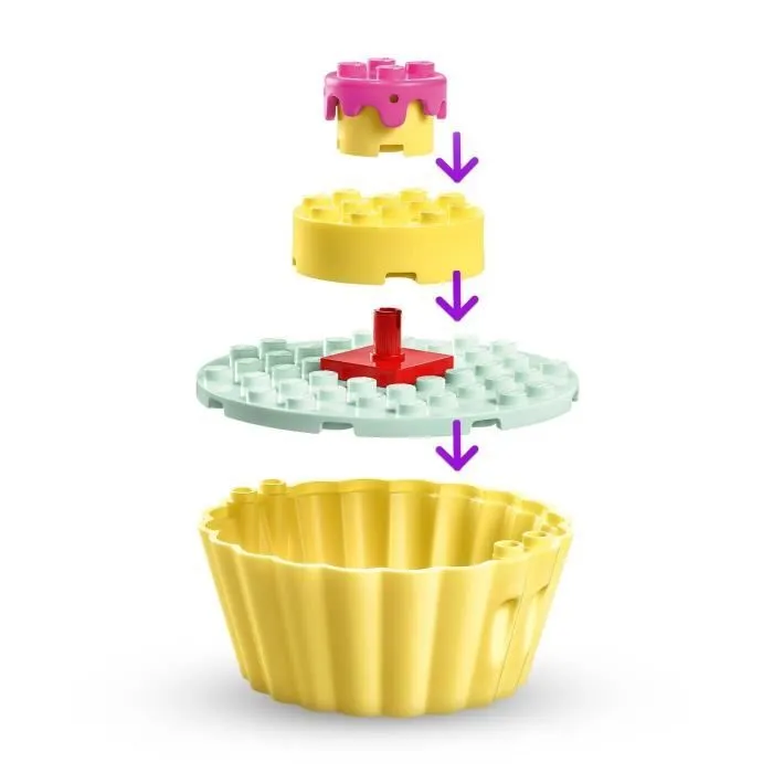 LEGO® Gabby et la Maison Magique 10785 Praline et P’tichou S’Amusent, Jouet avec Figurines Chat-3
