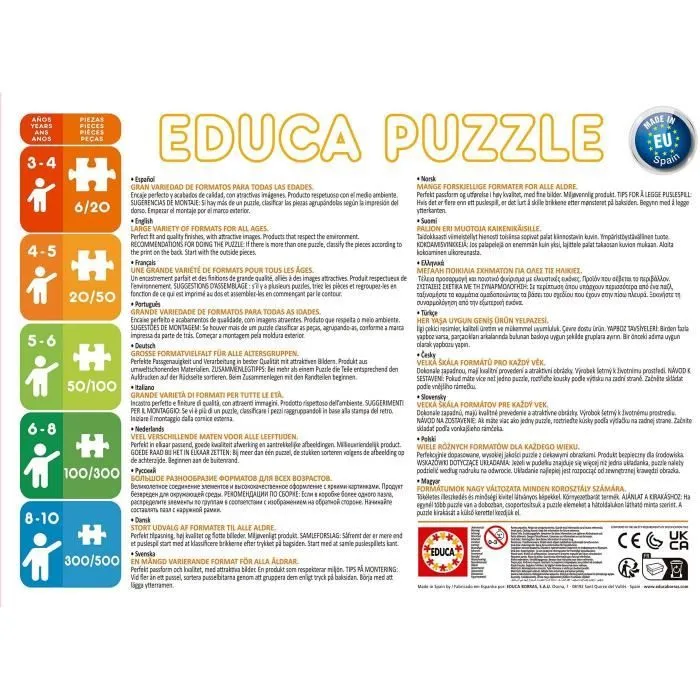 Puzzles progressifs Disney Encanto - 4 niveaux de difficulté - Marque Educa-4