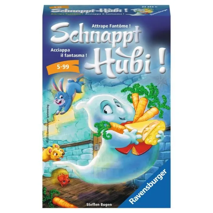 Ravensburger Schnappt Hubi!, Voyage-aventure, Enfants, Garçon-Fille, 5 année(s), 99 année(s)-0