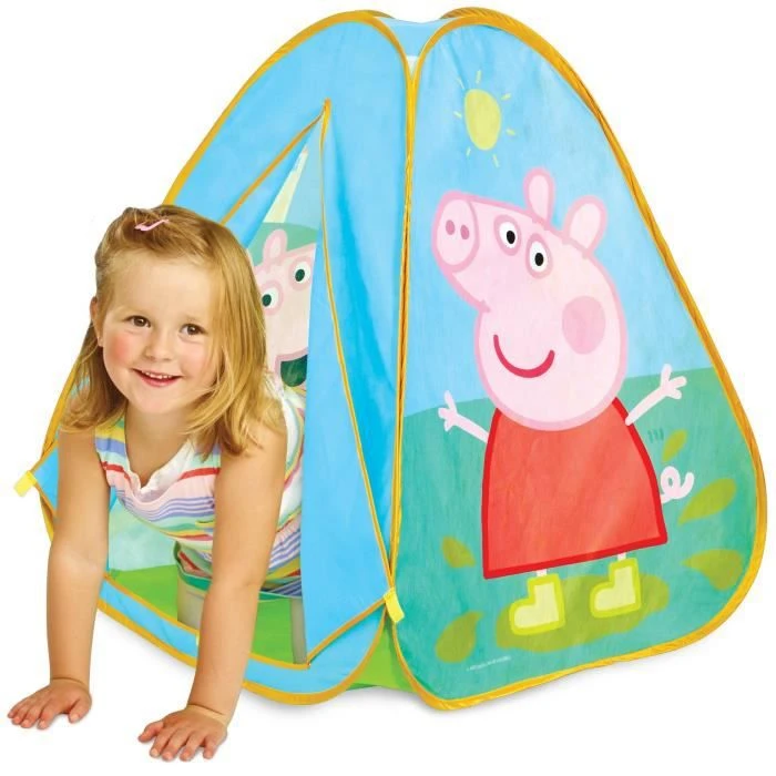 Tente de jeu pop-up Peppa Pig - Rose - Pour enfant de 2 ans et plus-0