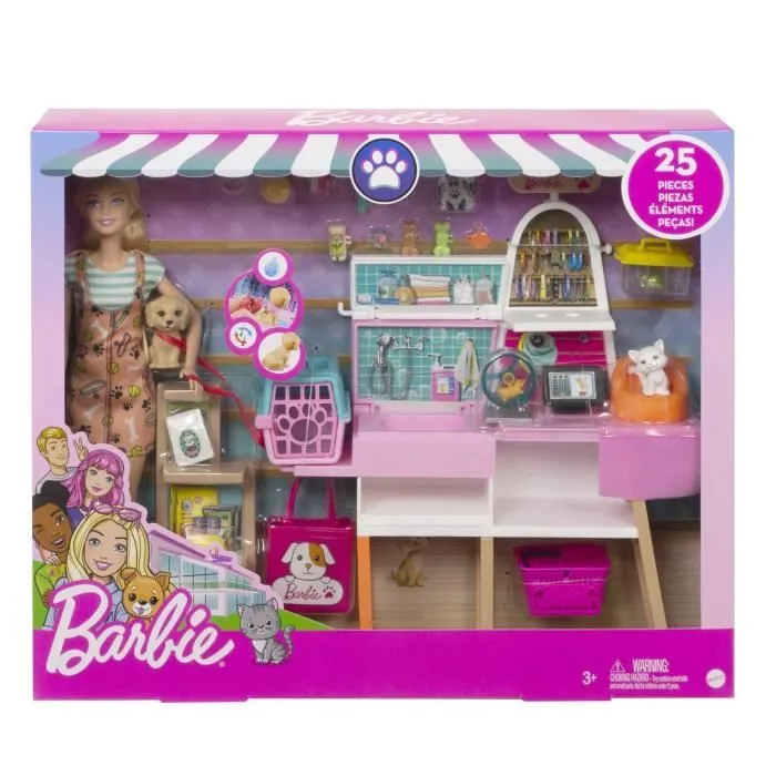 BARBIE Barbie et son Animalerie-5