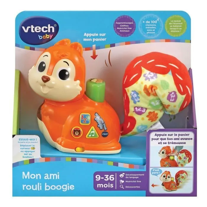 Jouet interactif - VTECH BABY - Mon Ami Rouli Boogie - Bébé 9 mois - Mixte - Orange et rouge-2