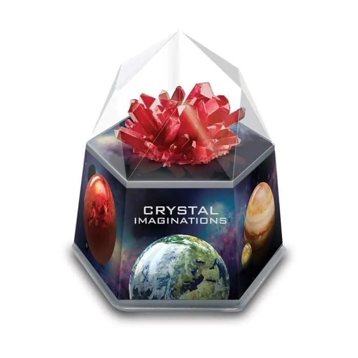 Kit de culture de cristaux - 4M - CRYSTAL IMAGINATIONS - Rouge - Pour enfants - Intérieur-1