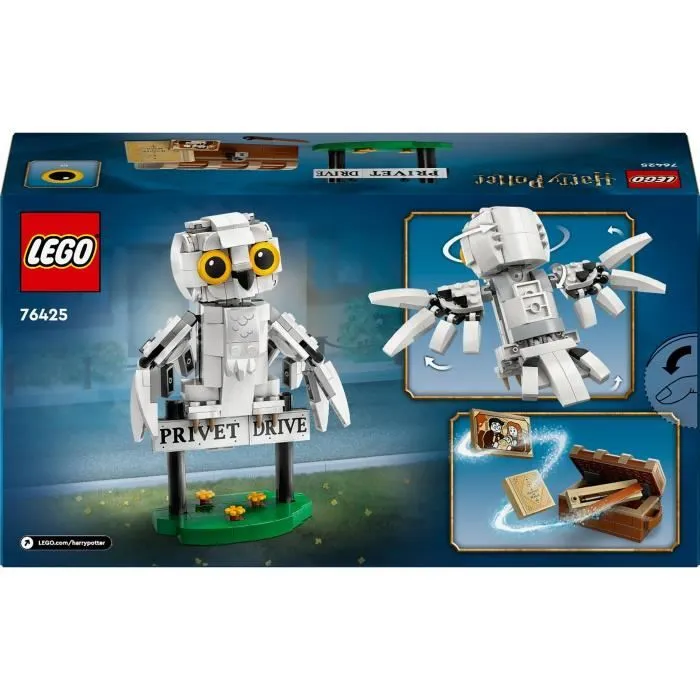 LEGO Harry Potter 76425 Hedwige au 4 Privet Drive, Jouet de Construction pour Enfants-5