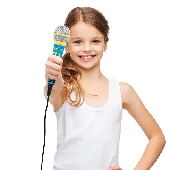 Microphone Haute Sensibilité Câble 2,5m Les Minions-2