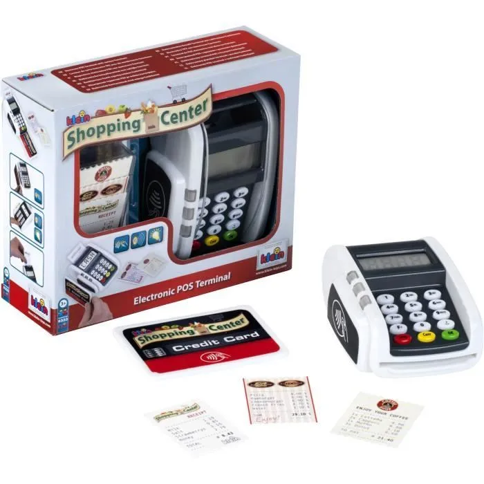 Terminal de paiement électronique avec carte bancaire et tickets de caisse - KLEIN - 9333-0