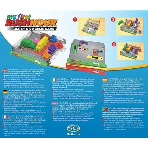 Rush Hour My First - Ravensburger - Casse-tête Think Fun - 30 défis 3 niveaux - Dès 3 ans - Français inclus-3