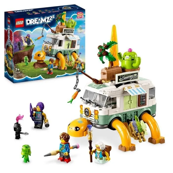 LEGO® DREAMZzz 71456 Le Van Tortue de Mme Castillo, Jouet de Camping-Car 2-en-1, avec Mateo et Zoey-0
