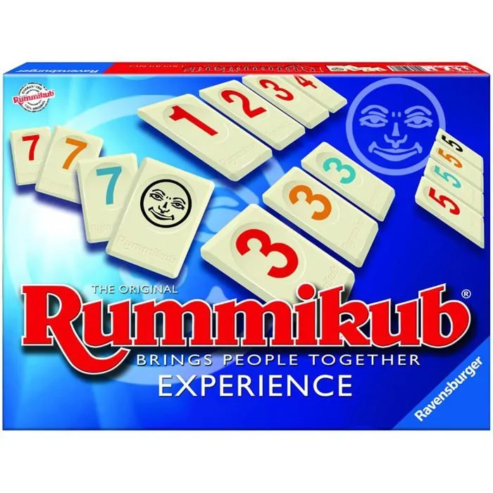 Jeu de societe - jeu de plateau Ravensburger - 26208 - Jeu Rummikub Classic - version italienne-0