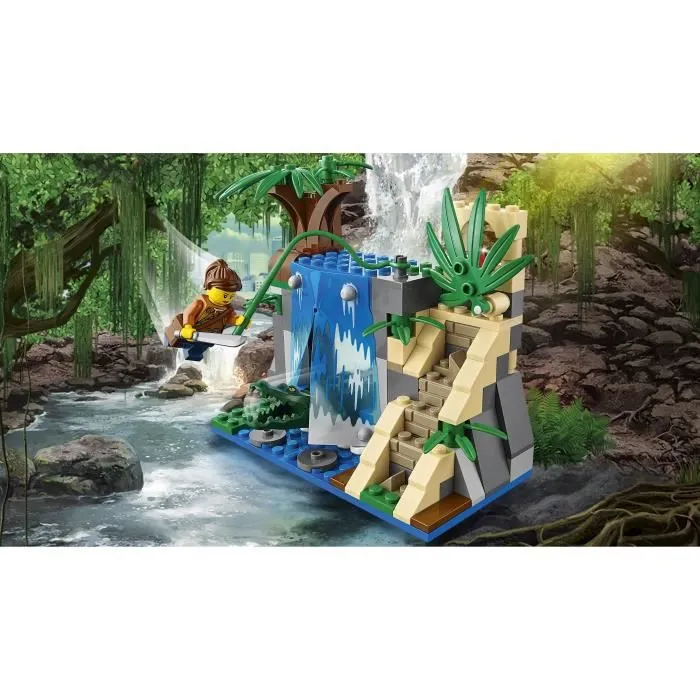LEGO® City 60160 Le Laboratoire de la Jungle-3