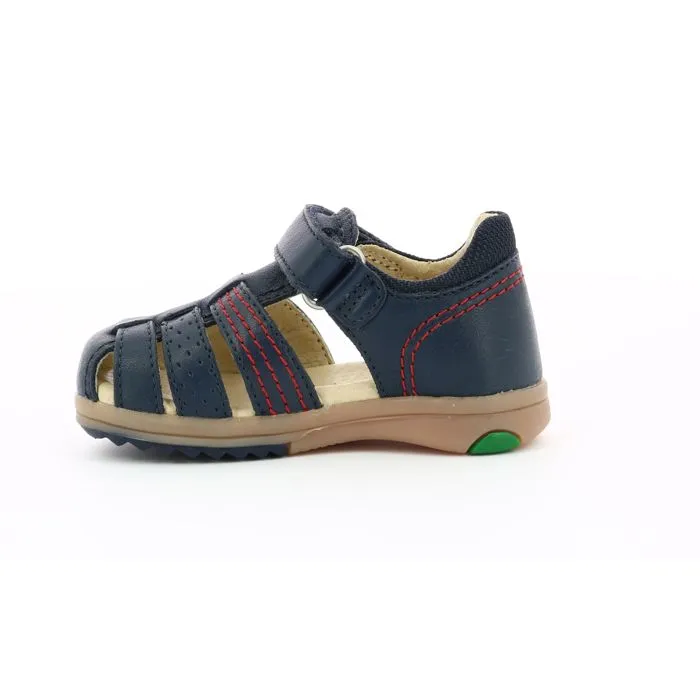 KICKERS Sandales Platiback Marine-3