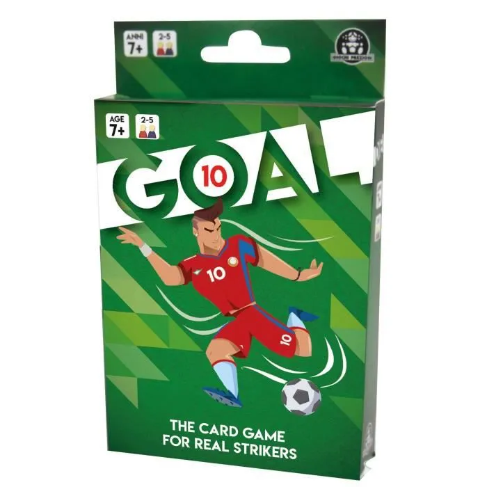 Jeu de cartes stratégique GOAL 10 - GIOCHI PREZIOSI - Garçon - A partir de 7 ans-1