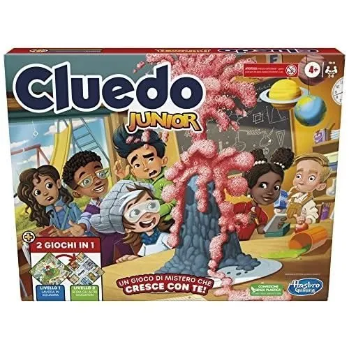 Jeu de société - HASBRO GAMING - Clue Junior - Préférable - 5 ans - Intérieur - Enfant - Mixte - Jeu de plateau-0