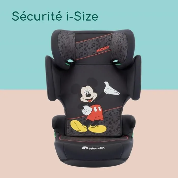 BEBECONFORT DISNEY© Siège auto Road Safe i-Size Mickey, groupe 2/3, rehausseur, 3,5 ans à 10/12 ans, 100-150cm, 15-36kg, Authentic-5
