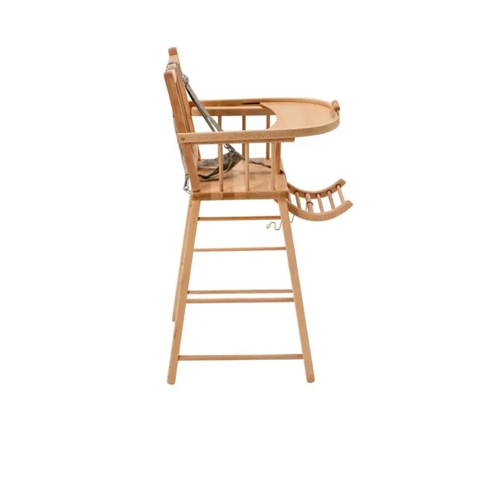 Combelle - 131701 - Chaise haute André fixe Vernis Naturel-2