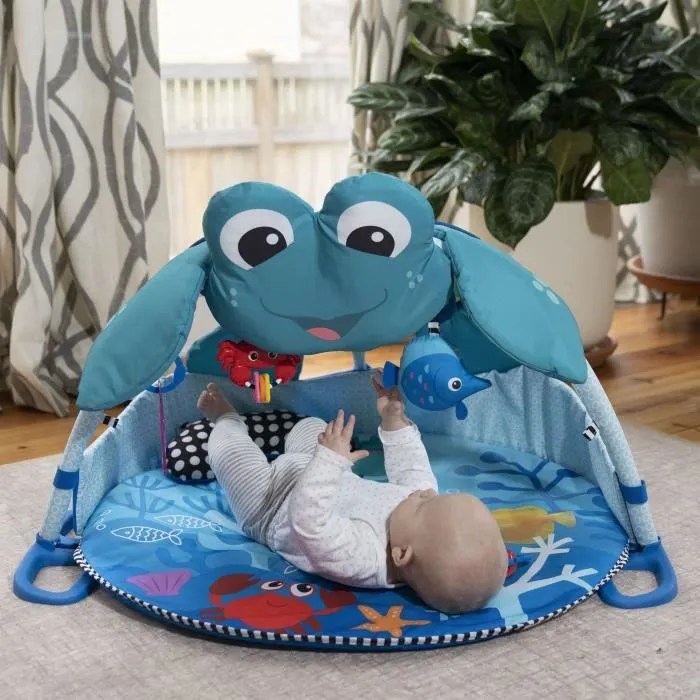 BABY EINSTEIN Tapis d'éveil Neptune Under the Sea Lights & Sounds™ Activity Gym-5